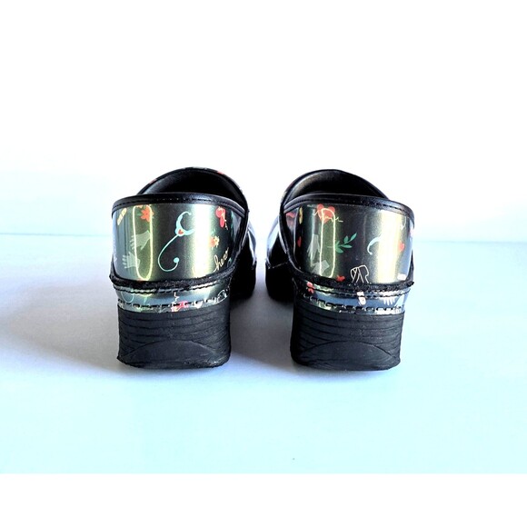 DANSKO LT Pro Clog Hero Patent Sz 38 7.5 8 Multicolor Nursing Medical Uniform - Picture 15 of 16